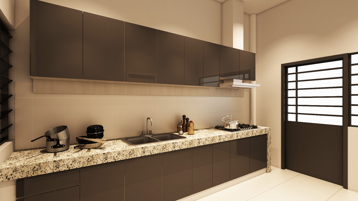 Wet Kitchen 
